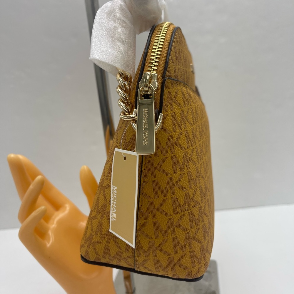 Michael Kors Jet Set Travel Md Logo Dome Crossbody XCROSS XBODY
Marigold 
NWT - Picture 11 of 16